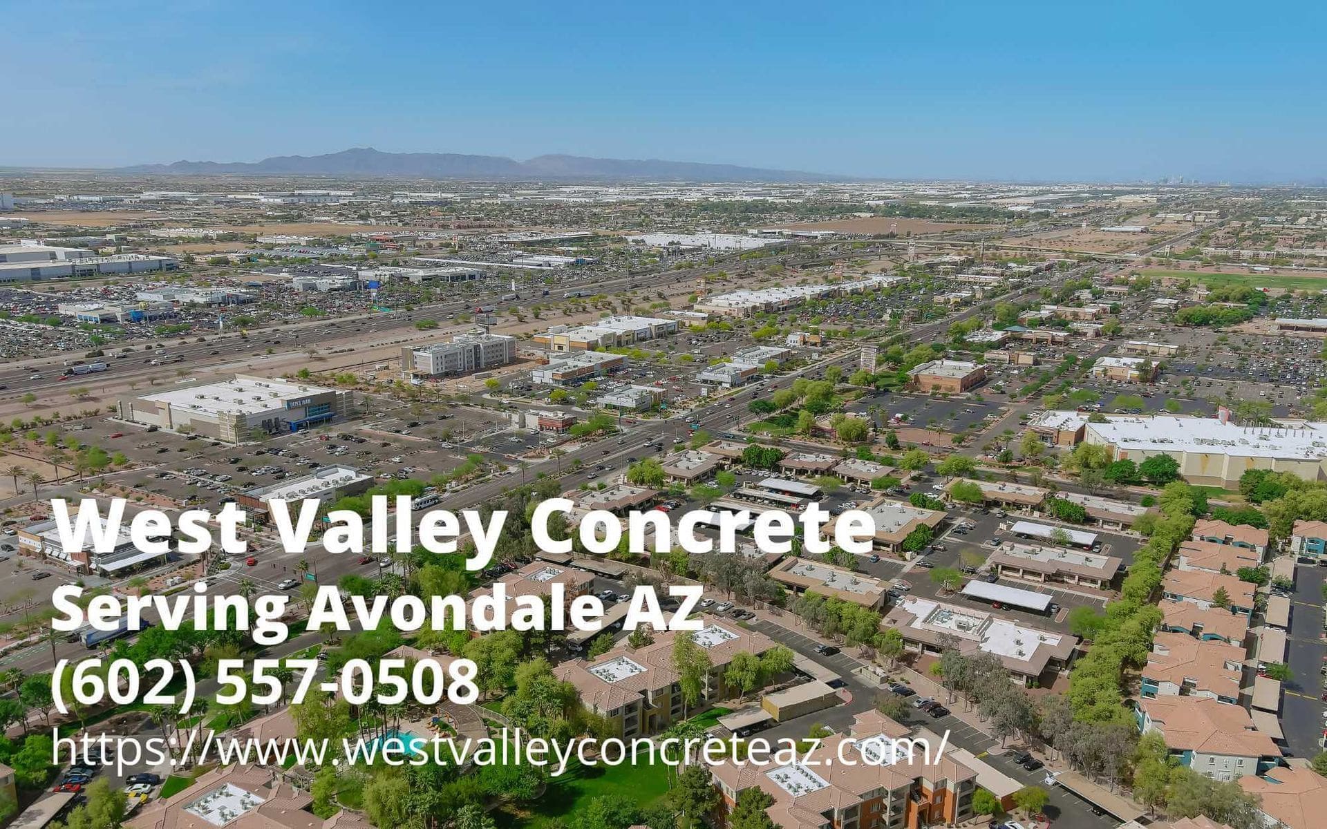 business details of West Valley Concrete - a concrete company serving Avondale, AZ